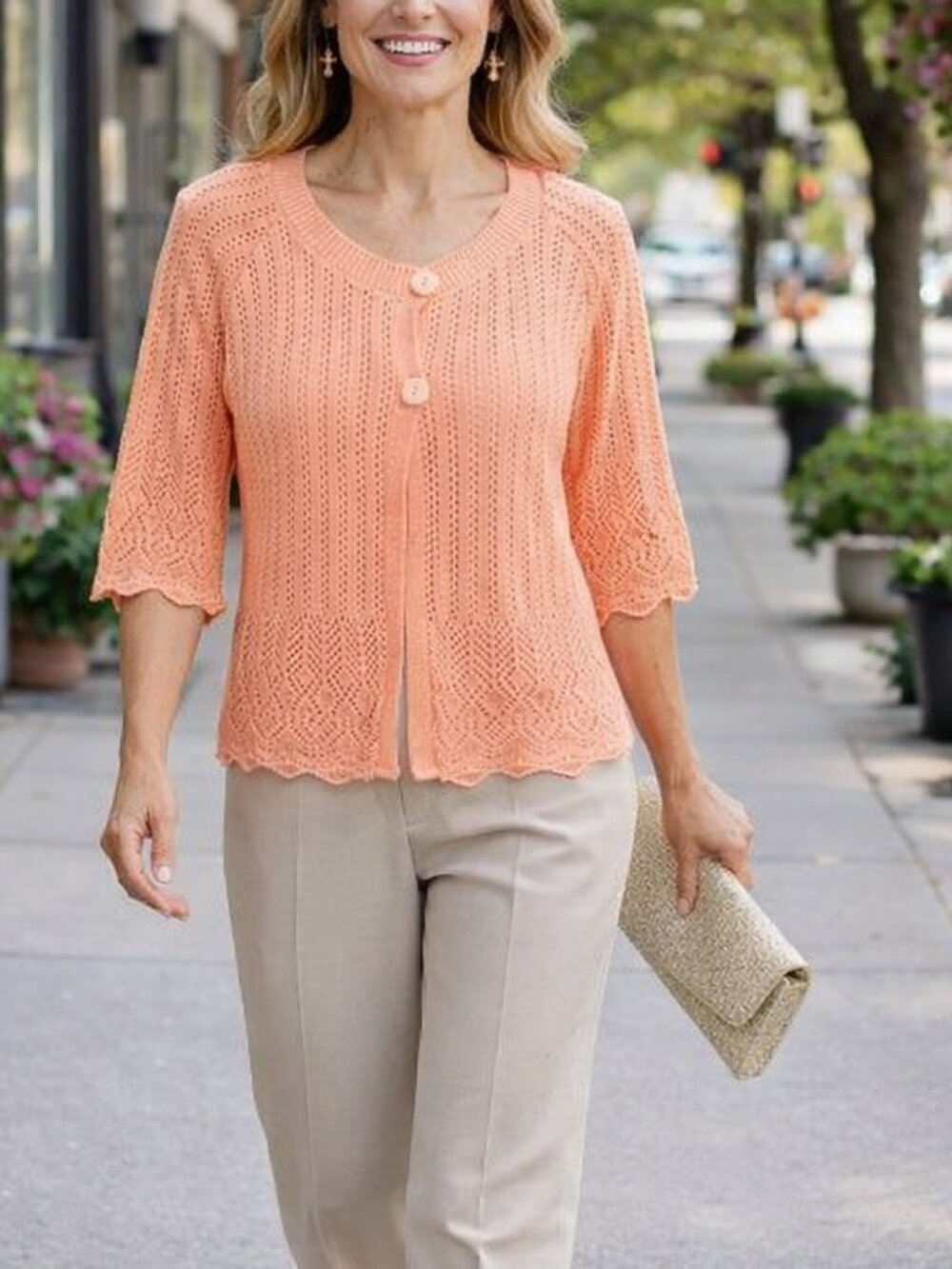 Kim Rogers Tank and Sweater Set Size L